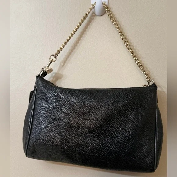 Coach Luxury Pebble Leather Convertible Crossbody Handbag Purse#F3666 - Picture 4 of 13